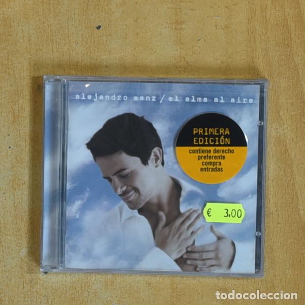 CDs de m&uacute;sica: ALEJANDRO SANZ - EL ALMA AL AIRE - CD
