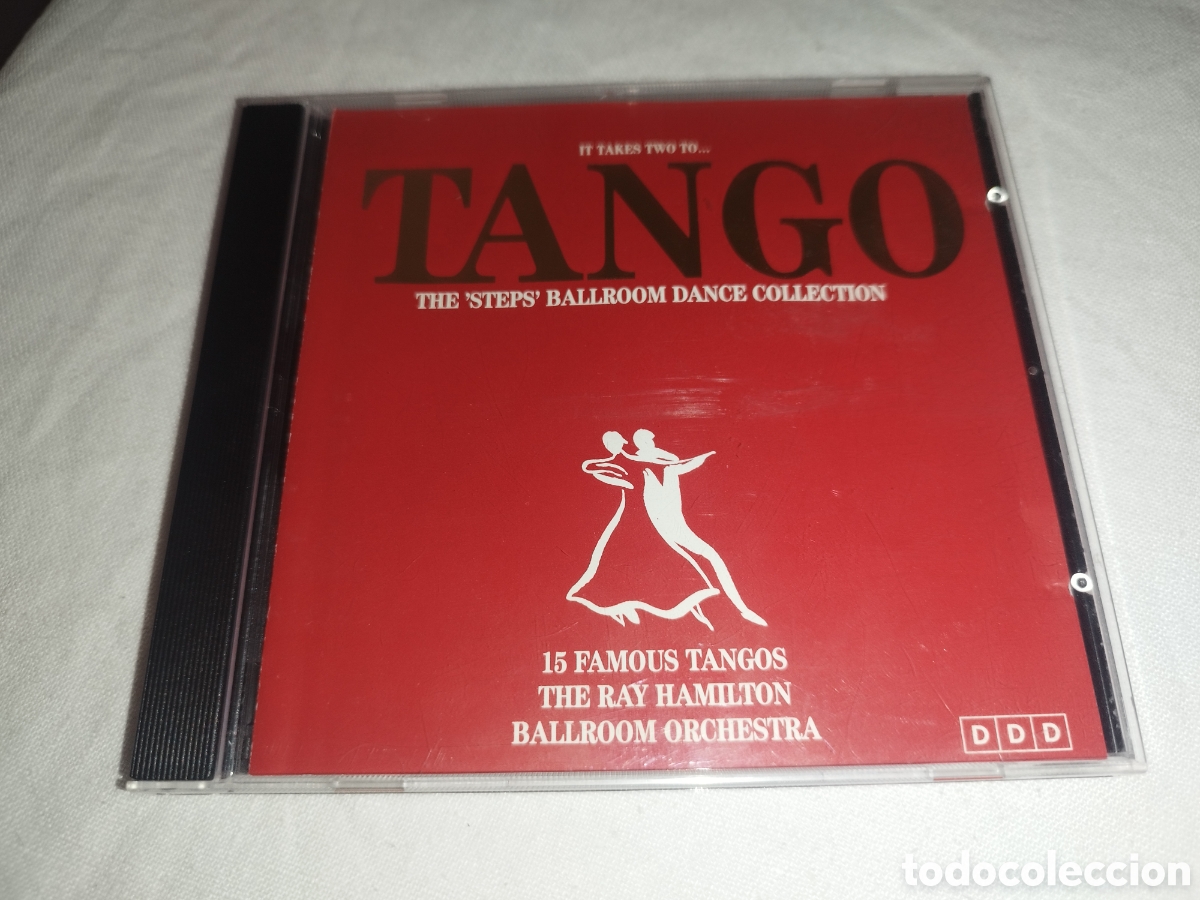 CDs de m&uacute;sica: CD. TANGO. 15 FAMOUS TANGOS THE RAY HAMILTON BALLROOM ORCHESTRA. TRC MUSIC.