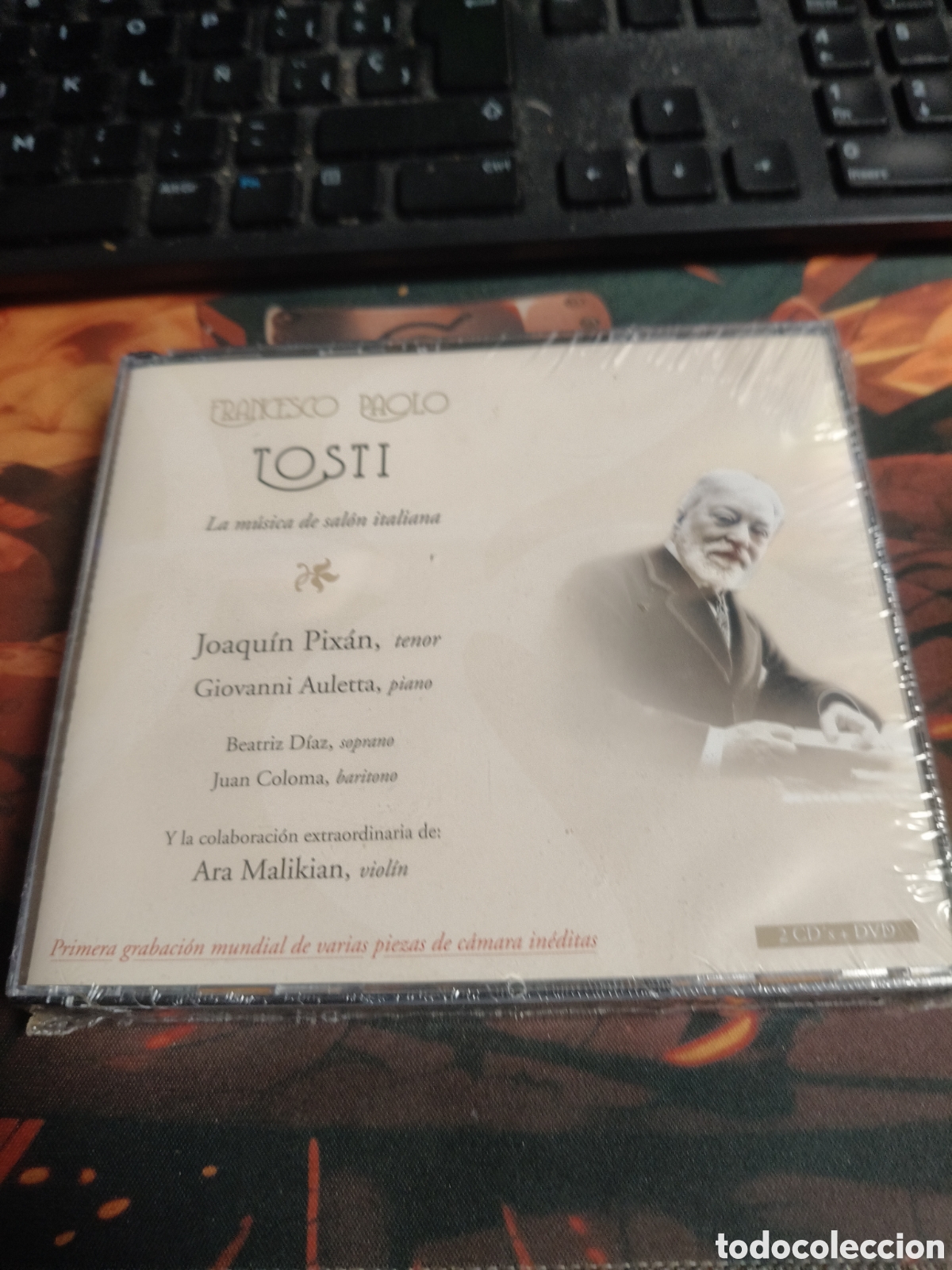 CDs de m&uacute;sica: Francesco Paolo tosti 2 CD + DVD Nuevo a estrenar