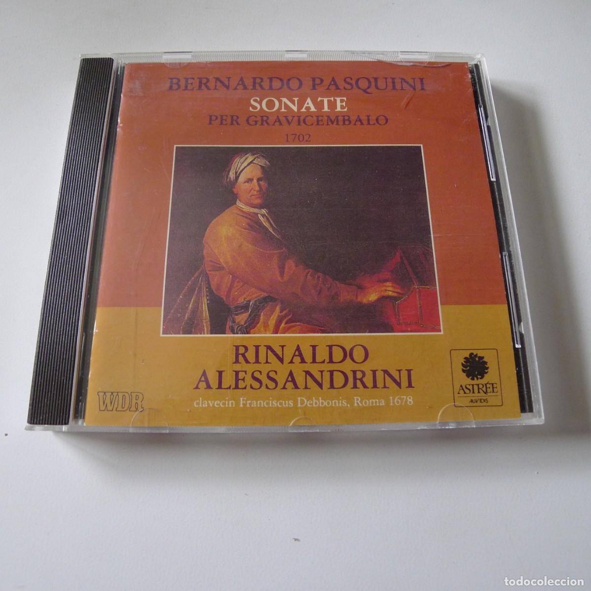 CDs de m&uacute;sica: Bernardo Pasquini, Rinaldo Alessandrini &ndash; Sonate Per Gravicembalo CD