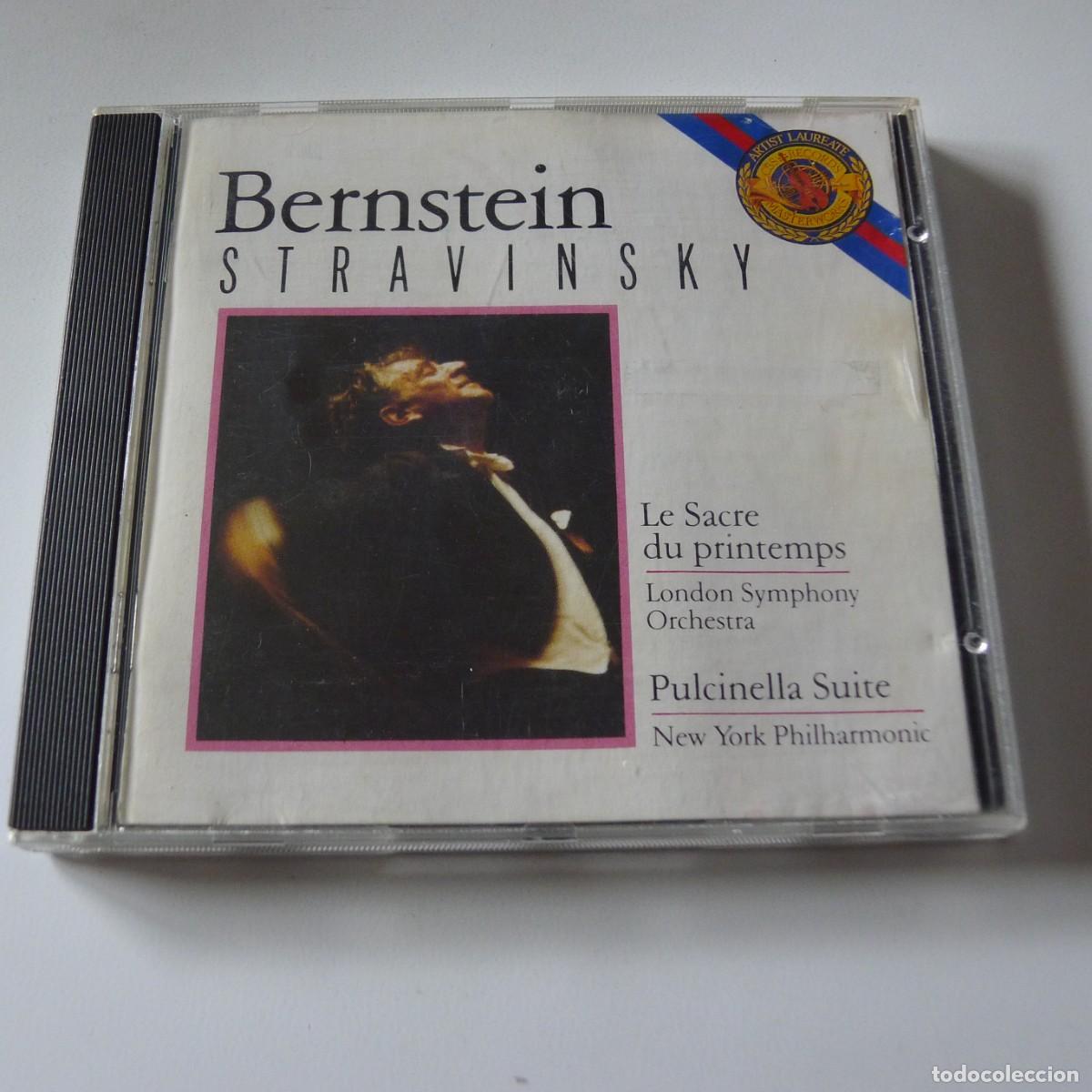 CDs de m&uacute;sica: Igor Stravinsky, Leonard Bernstein &ndash; Le Sacre Du Printemps/Pulcinella Suite CD