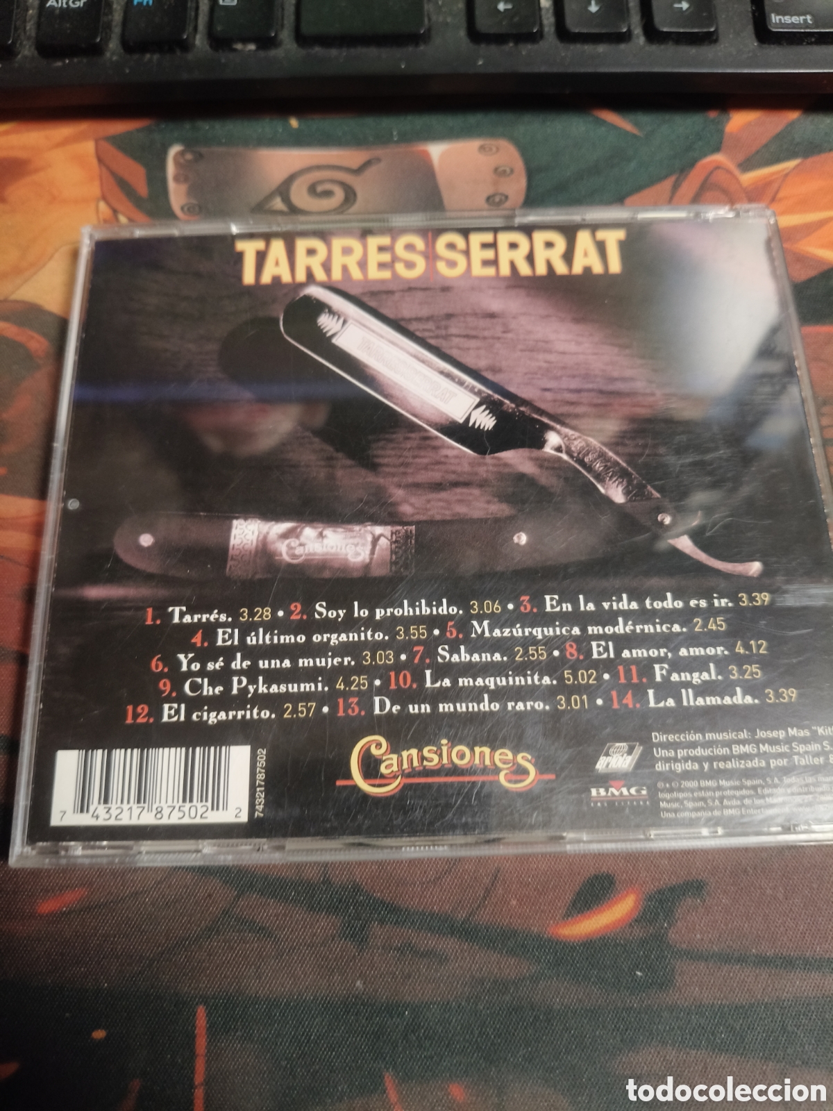 CDs de m&uacute;sica: Tarres Serrat cansiones - Cd - Foto 2