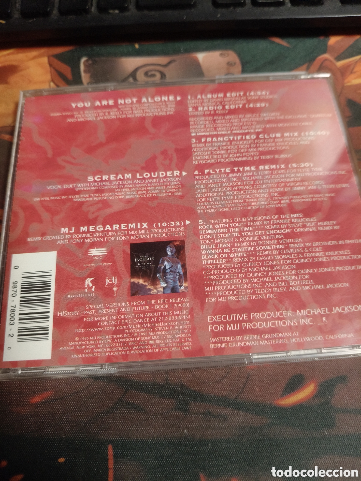 CDs de m&uacute;sica: Michael Jackson you are not alone - CD - Foto 3