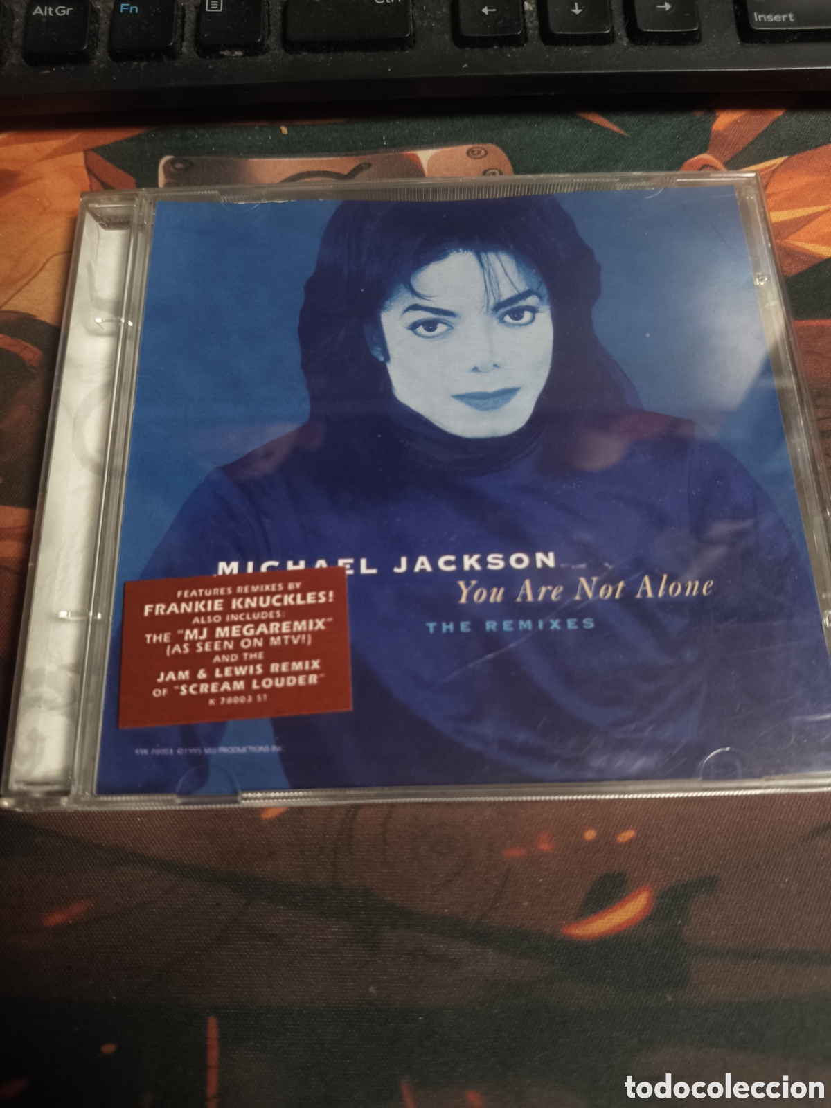 CDs de m&uacute;sica: Michael Jackson you are not alone - CD