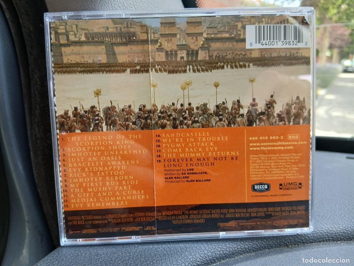 CDs de m&uacute;sica: THE MUMMY RETURNS - ALAN SILVESTRI - Foto 4