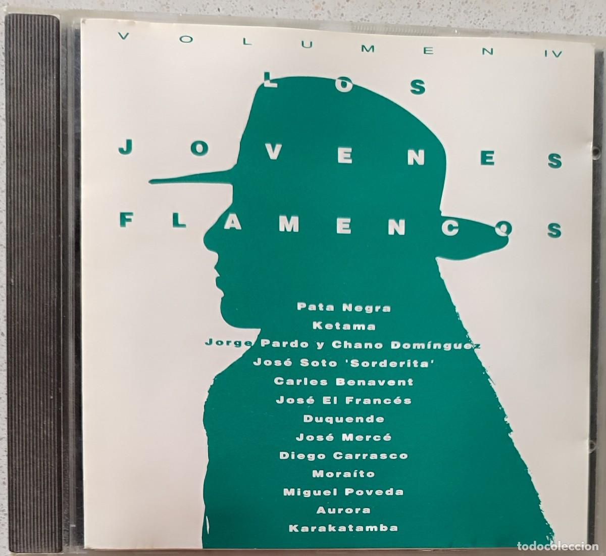 CDs de m&uacute;sica: VARIOS - LOS JOVENES FLAMENCOS VOL. IV (CD) 1994 - 13 TEMAS - JOSE SOTO, C. BENAVENT, D. CARRASCO,