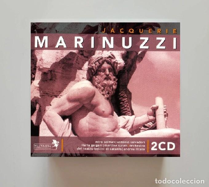 CDs de m&uacute;sica: [SET DOBLE CD+LIBRETO+ESTUCHE]. OPERA ITALIANA. GINO MARINUZZI. JACQUERIE.