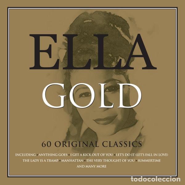 CDs de m&uacute;sica: Ella Fitzgerald &ndash; Gold: 60 Original Classics - PRECINTADO 3 x CD