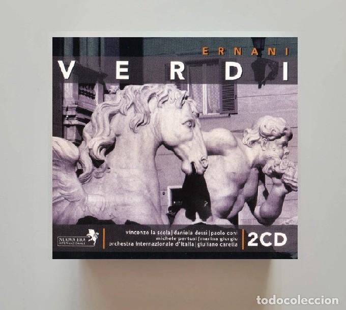 CDs de m&uacute;sica: [SET DOBLE CD+LIBRETO+ESTUCHE]. OPERA ITALIANA. GIUSEPPE VERDI. ERNANI.