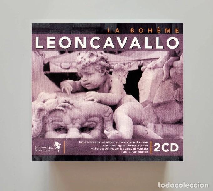 CDs de m&uacute;sica: [SET DOBLE CD+LIBRETO+ESTUCHE]. OPERA ITALIANA. RUGGERO LEONCAVALLO. LA BOHEME.