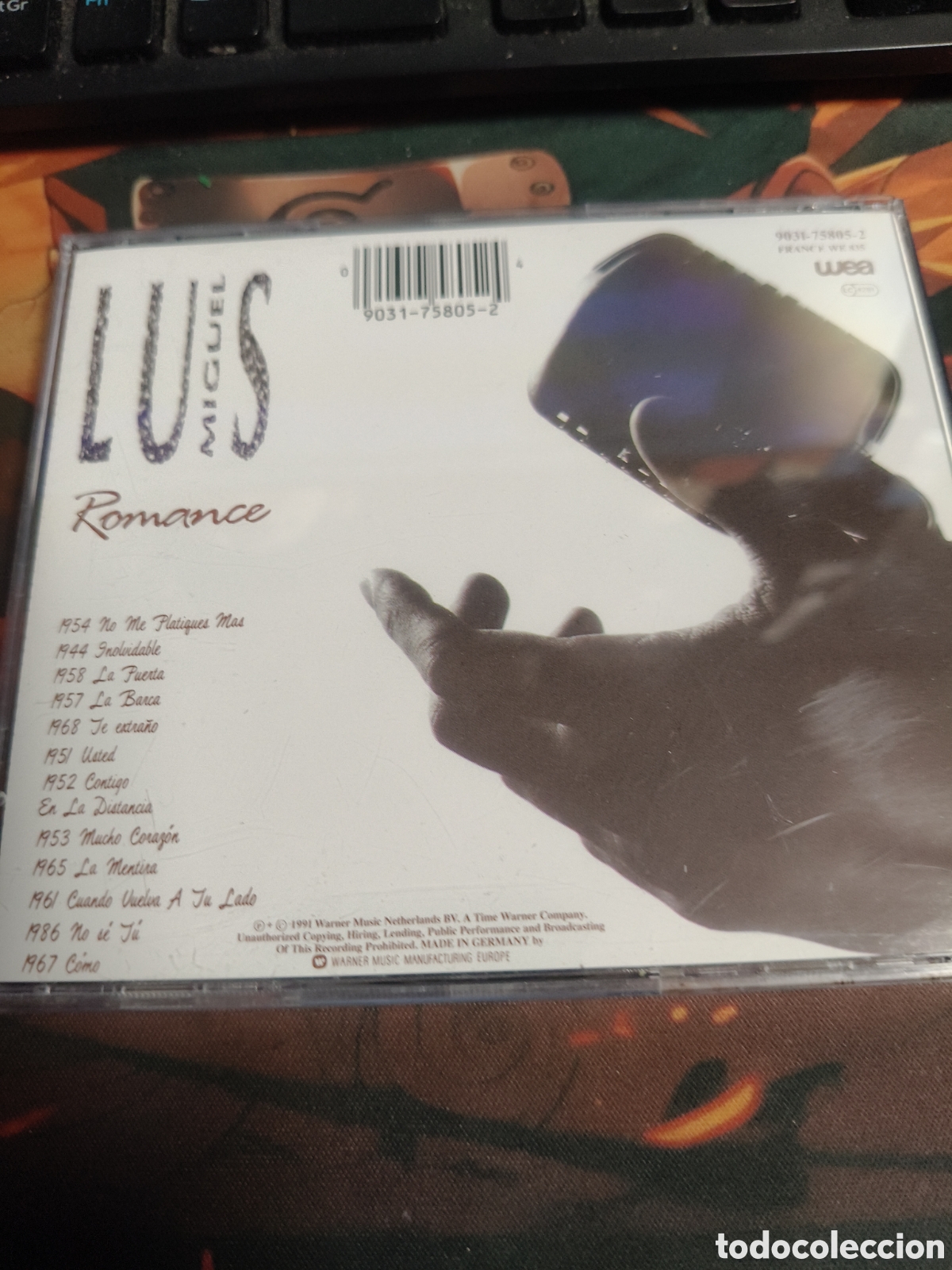 CDs de m&uacute;sica: Luis Miguel romance - Cd - Foto 3
