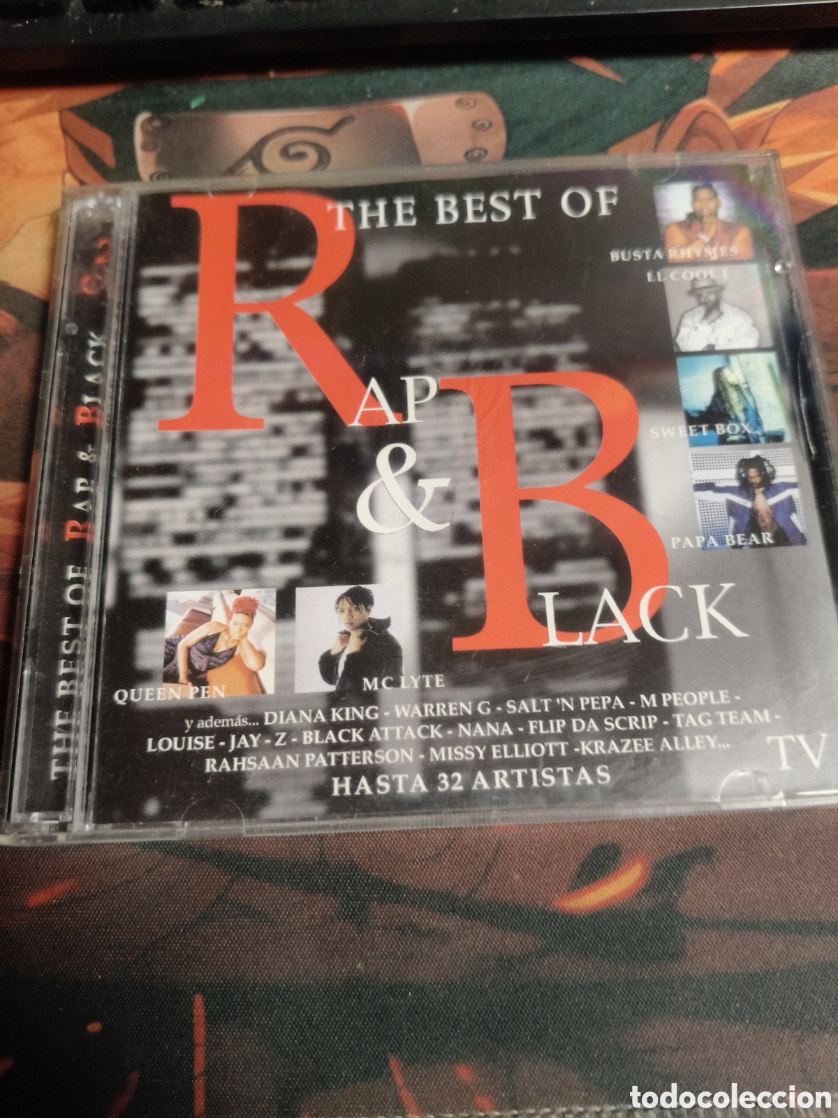 CDs de m&uacute;sica: The best of rap & black - CD
