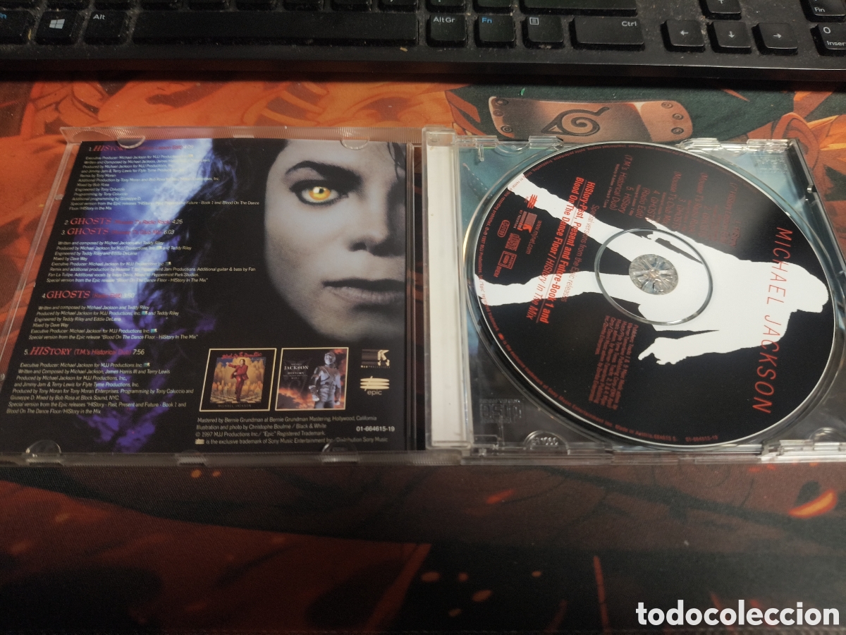 CDs de m&uacute;sica: Michael Jackson history / ghosts - Cd - Foto 2