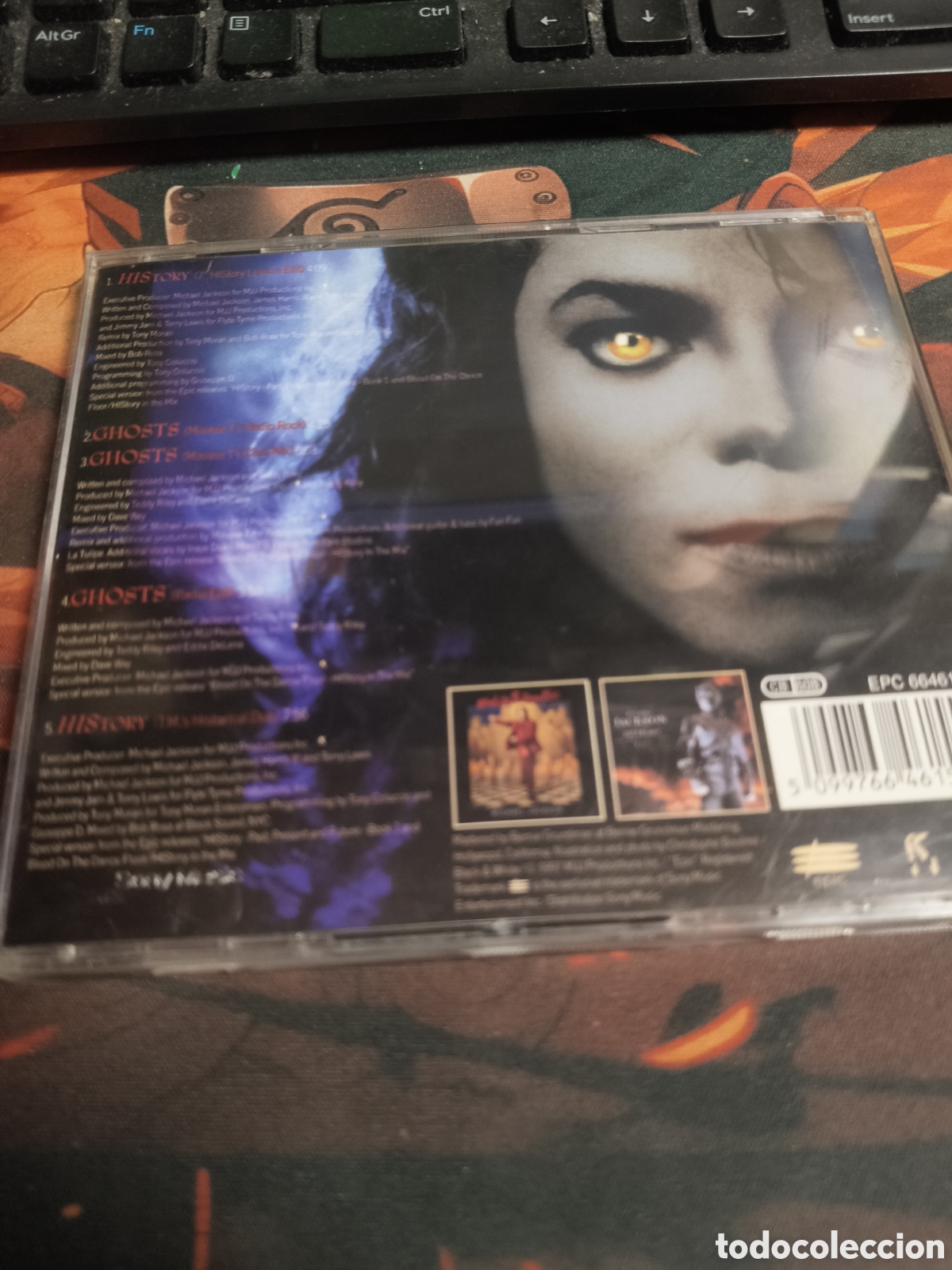CDs de m&uacute;sica: Michael Jackson history / ghosts - Cd - Foto 3