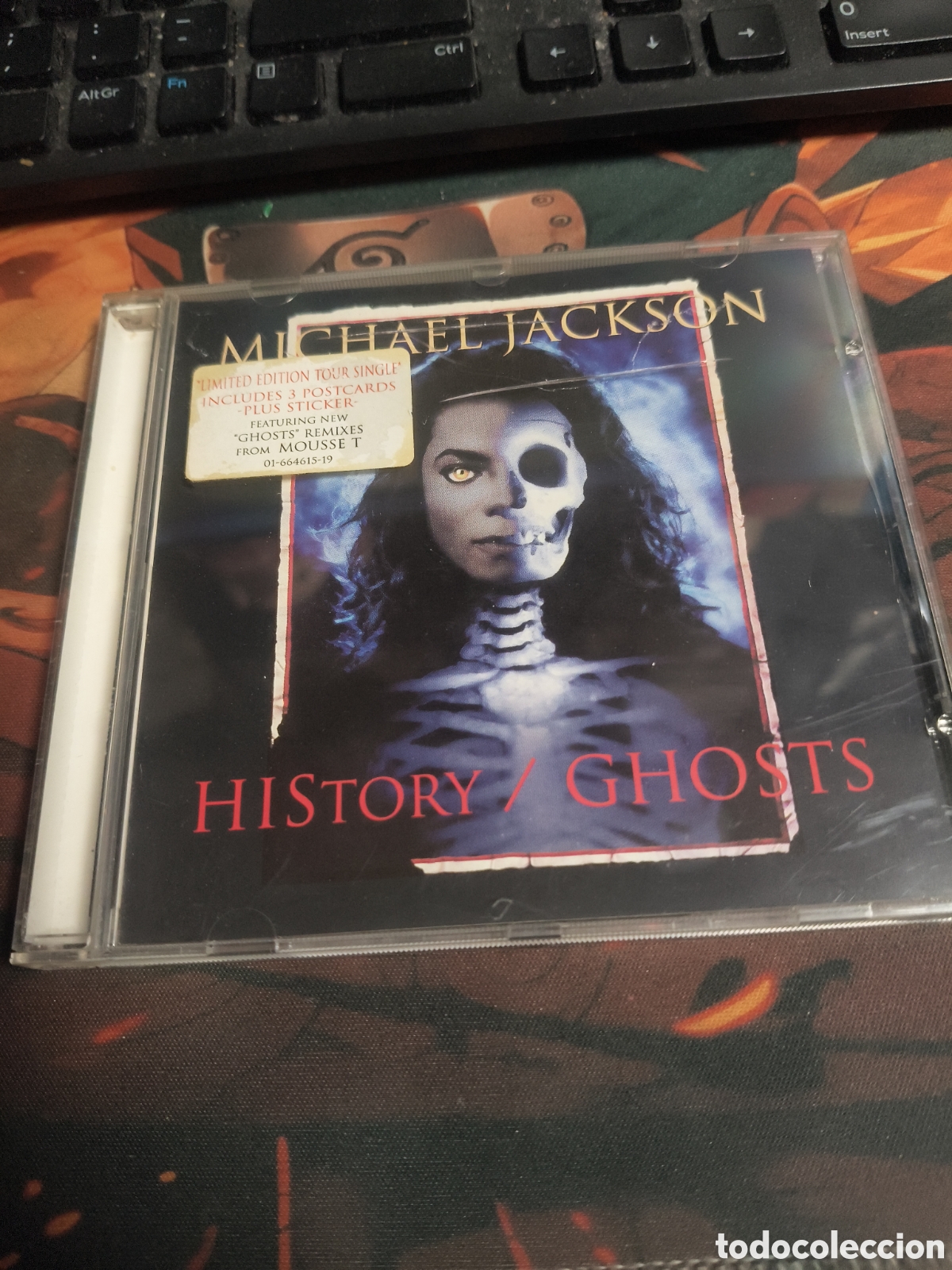 CDs de m&uacute;sica: Michael Jackson history / ghosts - Cd