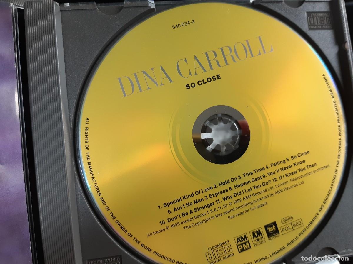 CDs de m&uacute;sica: DINA CARROLL SO CLOSE CD - Foto 4