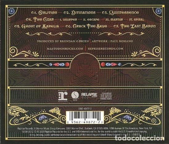 CDs de m&uacute;sica: MASTODON. CRACK THE SKYE. CD. - Foto 2