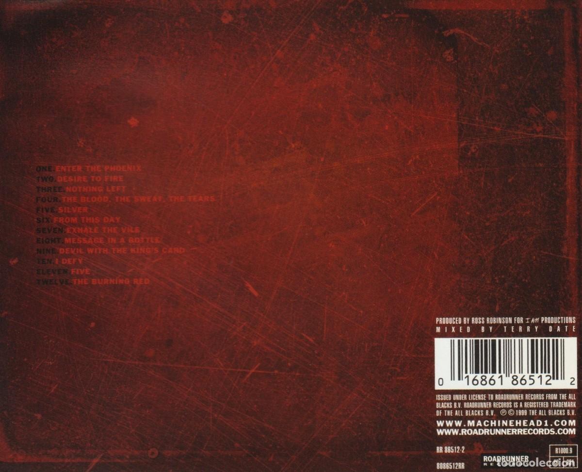 CDs de m&uacute;sica: MACHINE HEAD. THE BURNING RED. CD. - Foto 2