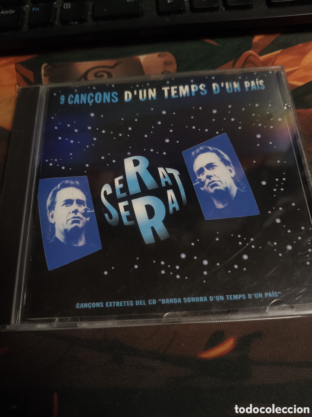 CDs de m&uacute;sica: Serrat 9 can&ccedil;ons d'un temps d'un pais - Cd