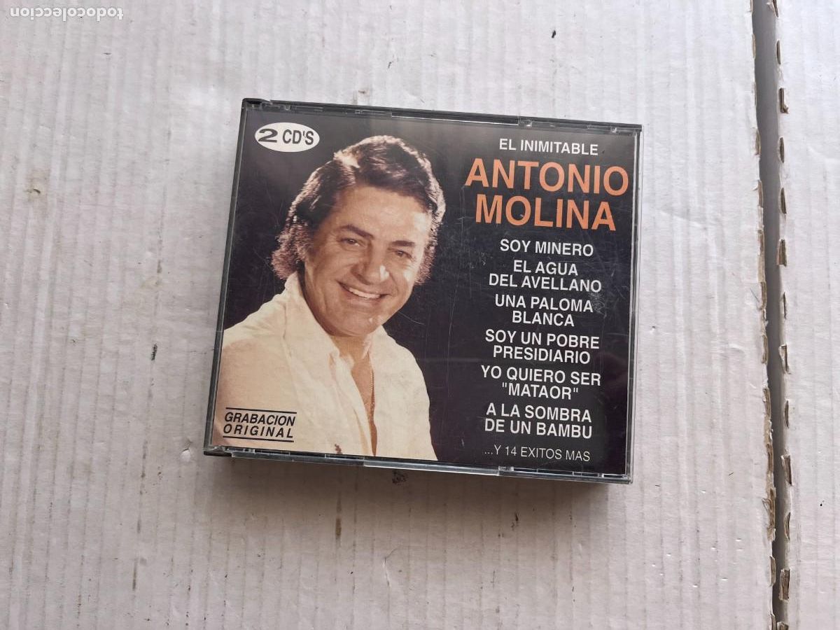 CDs de m&uacute;sica: ANTONIO MOLINA 2 CDS CAJA GRANDE MUSICA KREATEN