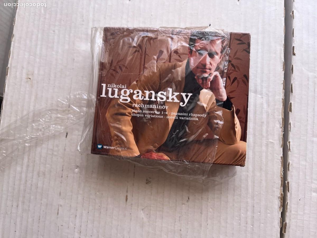 CDs de m&uacute;sica: NIKOLAI LUGANSKY RACHMANINOV 3 CDS - CD MUSICA KREATEN