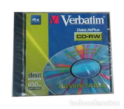 CDs de m&uacute;sica: Verbatim DataLifePlus CD-RW- 0023942431015