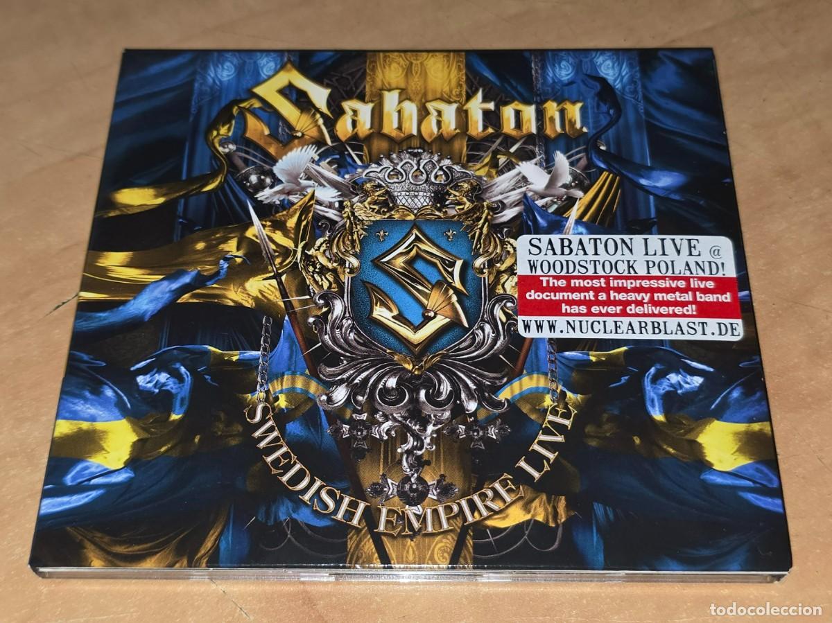 CDs de m&uacute;sica: SABATON CD Swedish empire live* NUEVO* Powerwolf-Iron maiden-Amon Amarth-Avantasia