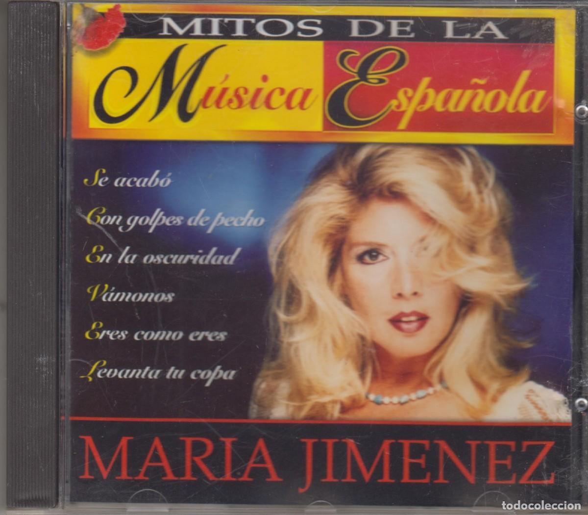 CDs de m&uacute;sica: Mar&iacute;a Jim&eacute;nez cd Mitos de la m&uacute;sica espa&ntilde;ola 2000