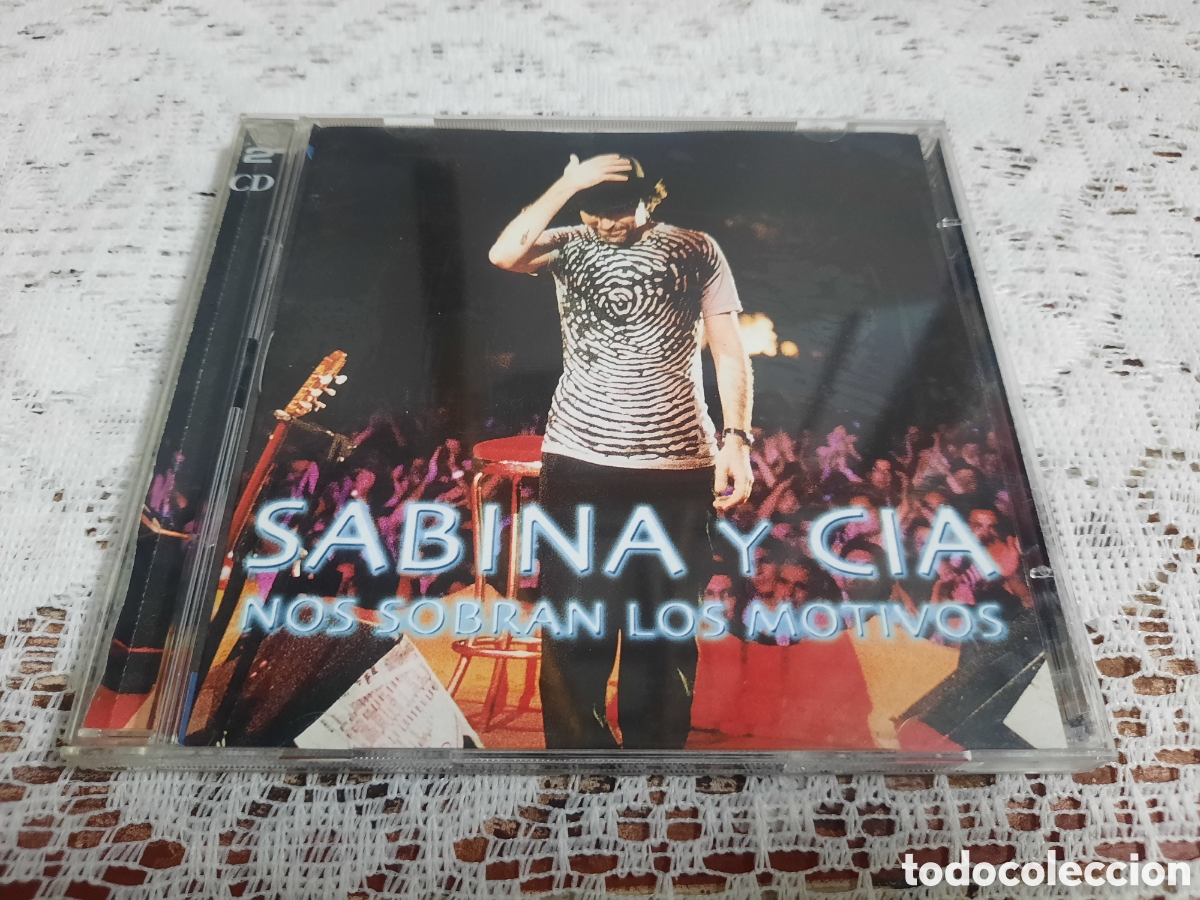CDs de m&uacute;sica: DOBLE CD SABINA Y CIA / NOS SOBRAN LOS MOTIVOS