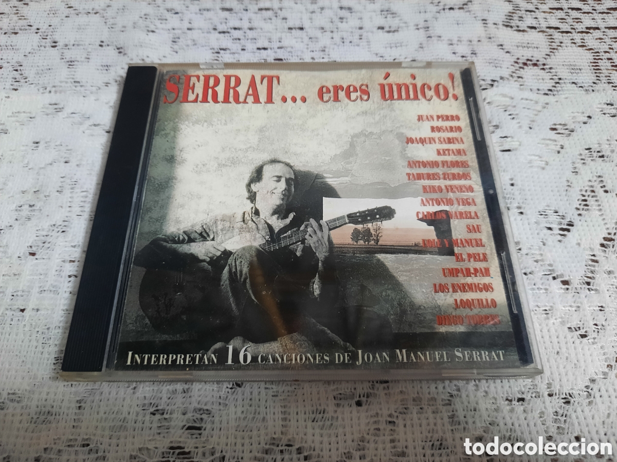 CDs de m&uacute;sica: JOAN MANUEL SERRAT SERRAT...ERES UNICO !