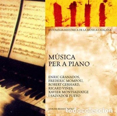 CDs de m&uacute;sica: M&uacute;sica Per a Piano- 8425845906324
