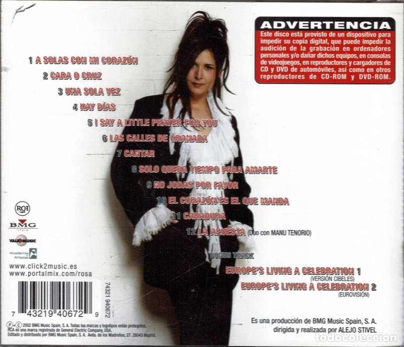 CDs de m&uacute;sica: Rosa - Rosa. CD - Foto 2
