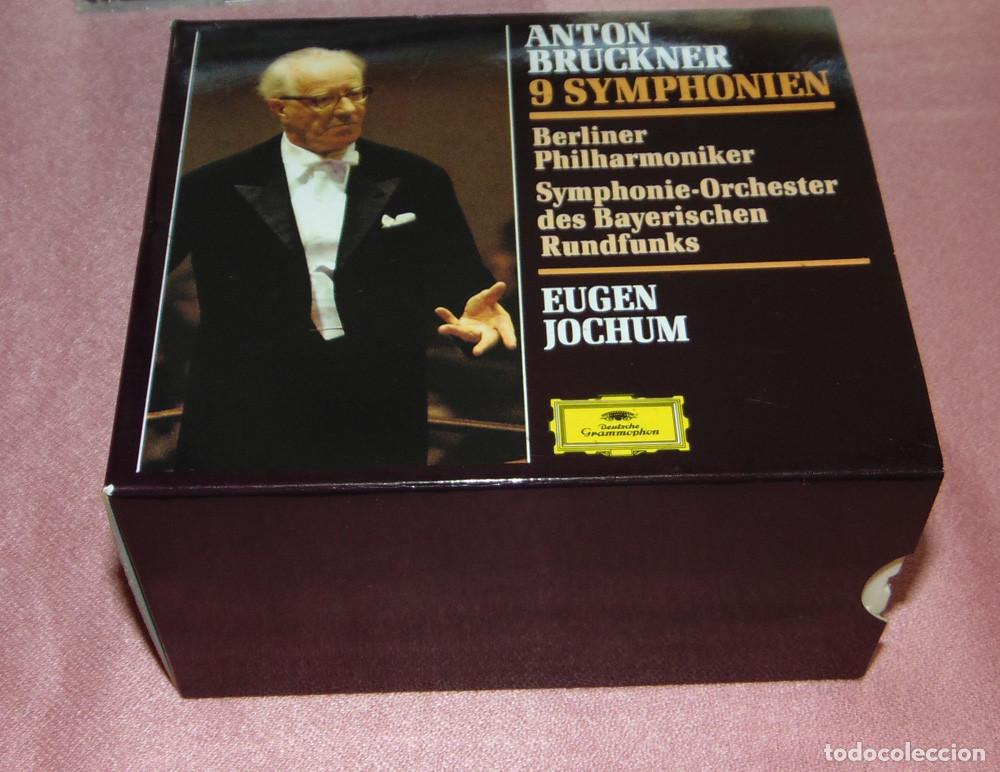 CDs de Musique: ANTON BRUCKNER - 9 SYMPHONIEN - EUGENE JOCHUM - BERLINER PHILHARMONIKER - 9 CD SET -SLIPCASE BOOKLET