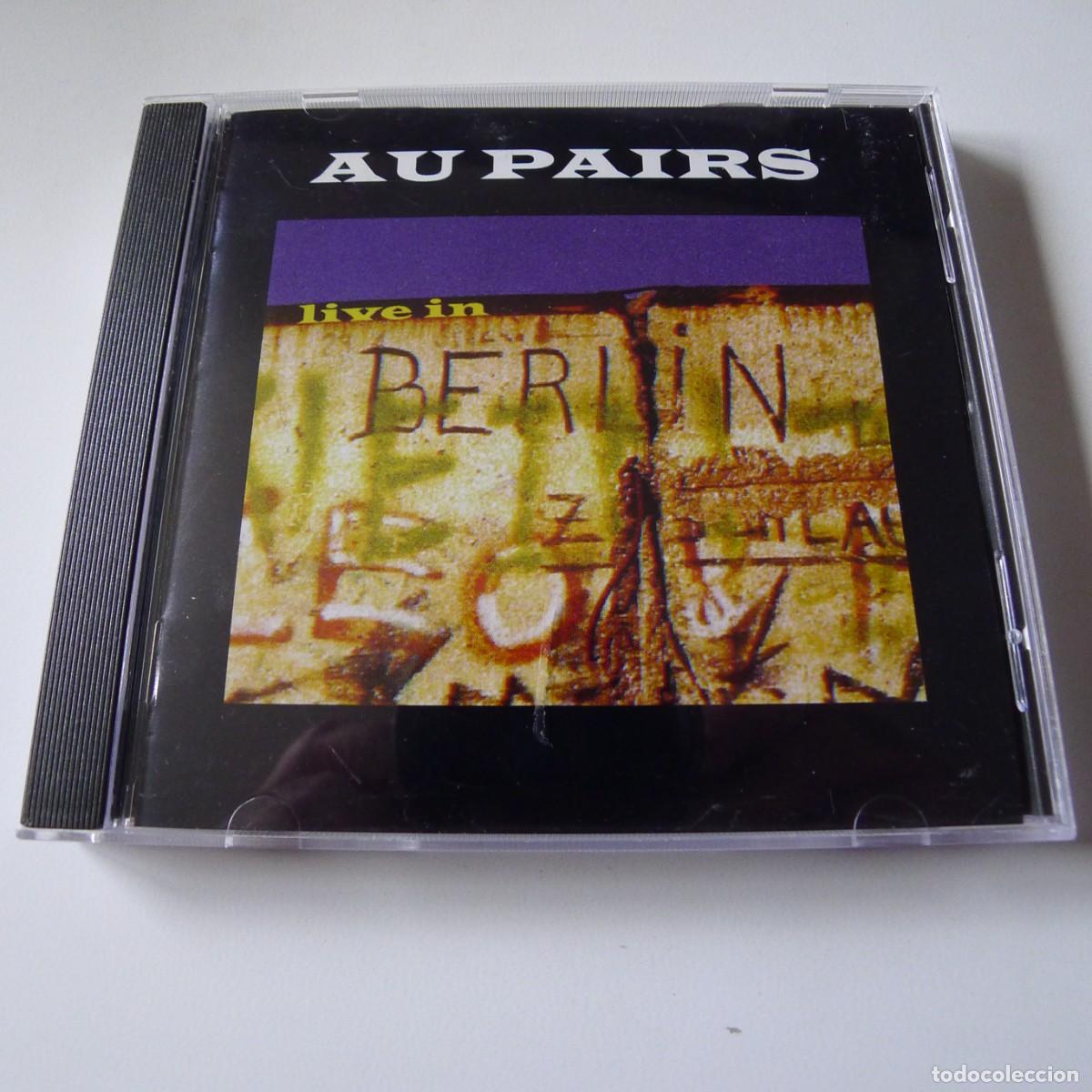 CDs de m&uacute;sica: Au Pairs &ndash; Live In Berlin CD essential records edicion UK