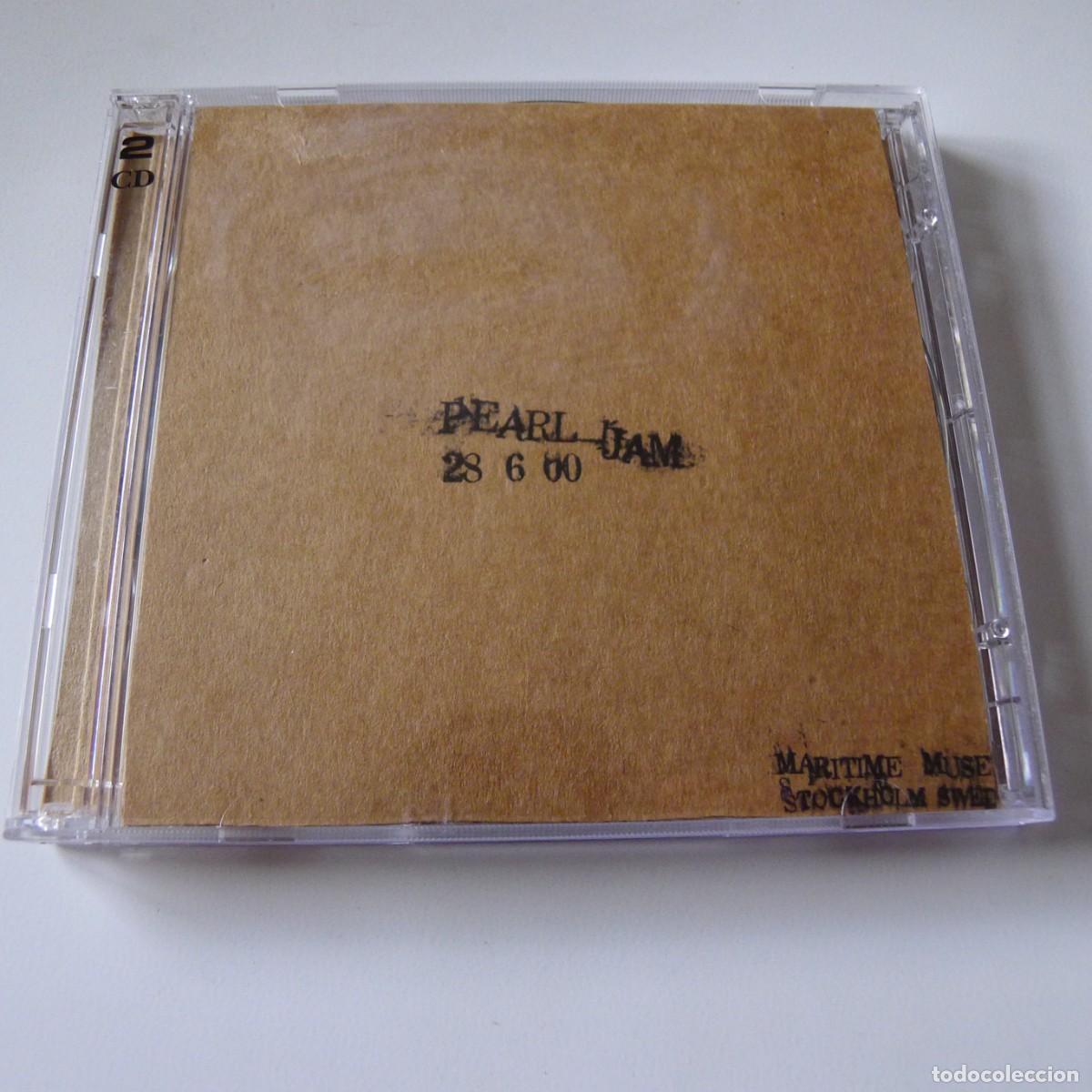 CDs de m&uacute;sica: Pearl Jam &ndash; 28 6 00 - Maritime Museum - Stockholm Sweden 2CD