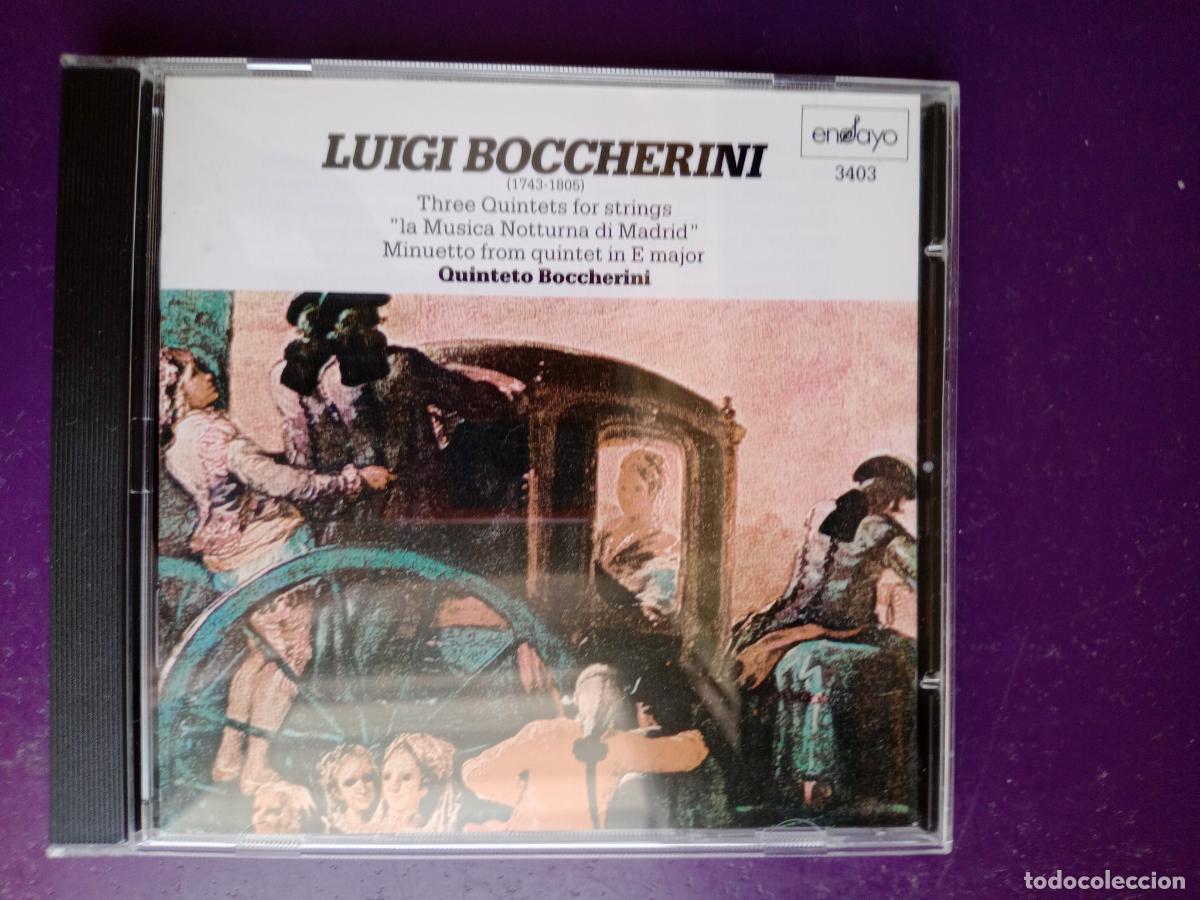 CDs de m&uacute;sica: Boccherini &ndash; Three Quintets For Strings - La Musica Notturna Di Madrid +1 - CD ENSAYO