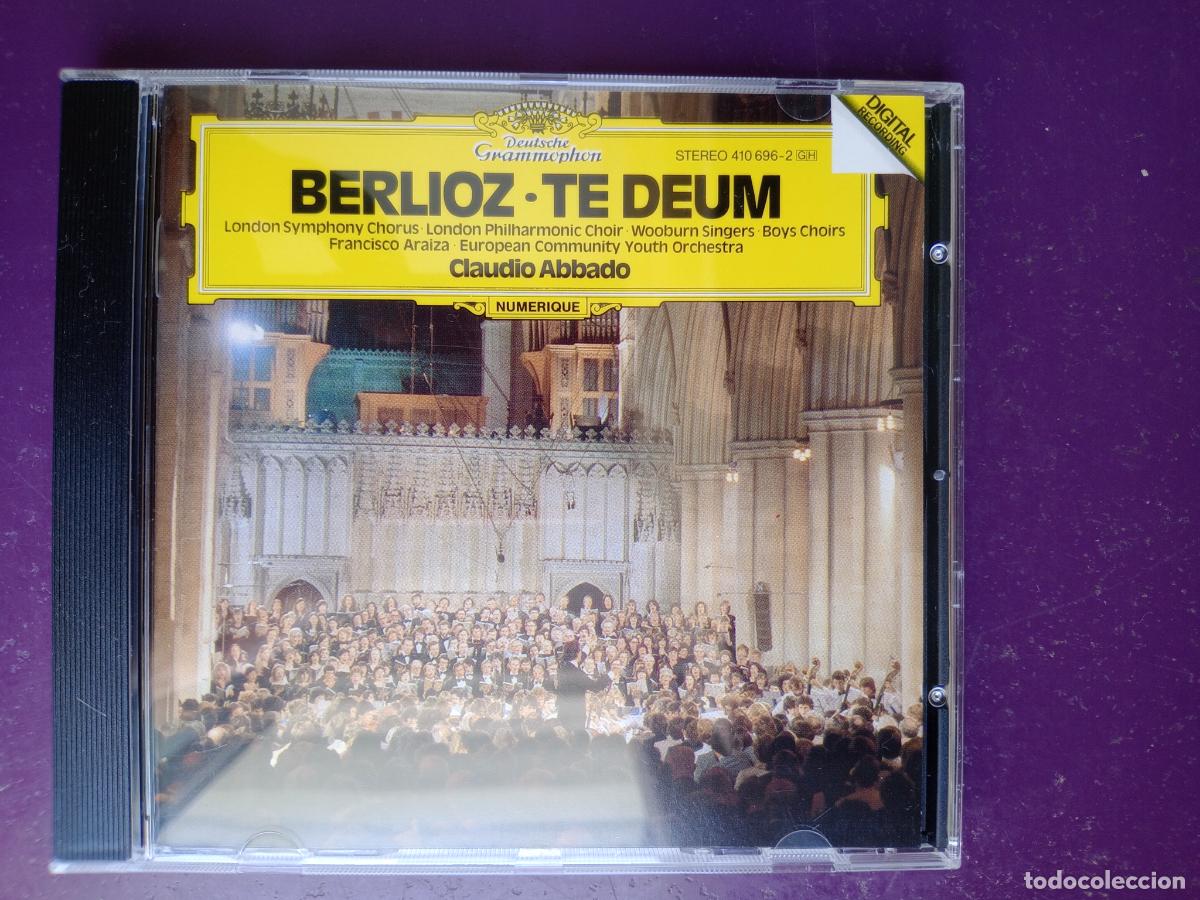 CDs de m&uacute;sica: Berlioz - TE DEUM - Claudio Abbado - CD DEUTSCHE 1983 -