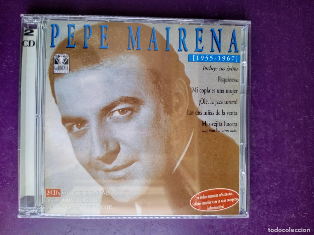 CDs de m&uacute;sica: Pepe Mairena &ndash; [1955-1967] - DOBLE CD VENTURA GARDENIA 2001 - 30 EXITOS - MELODICA POP 50'S