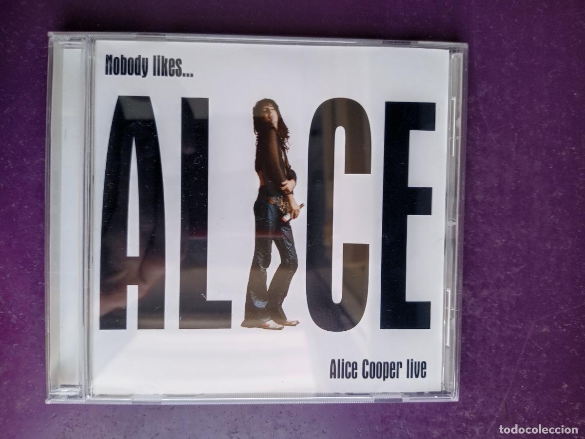 CDs de m&uacute;sica: Nobody Likes...Alice Cooper Live - CD - GRABADO EN DIRECTO EN 1969 - PSICODELIA, HARD ROCK 70'S