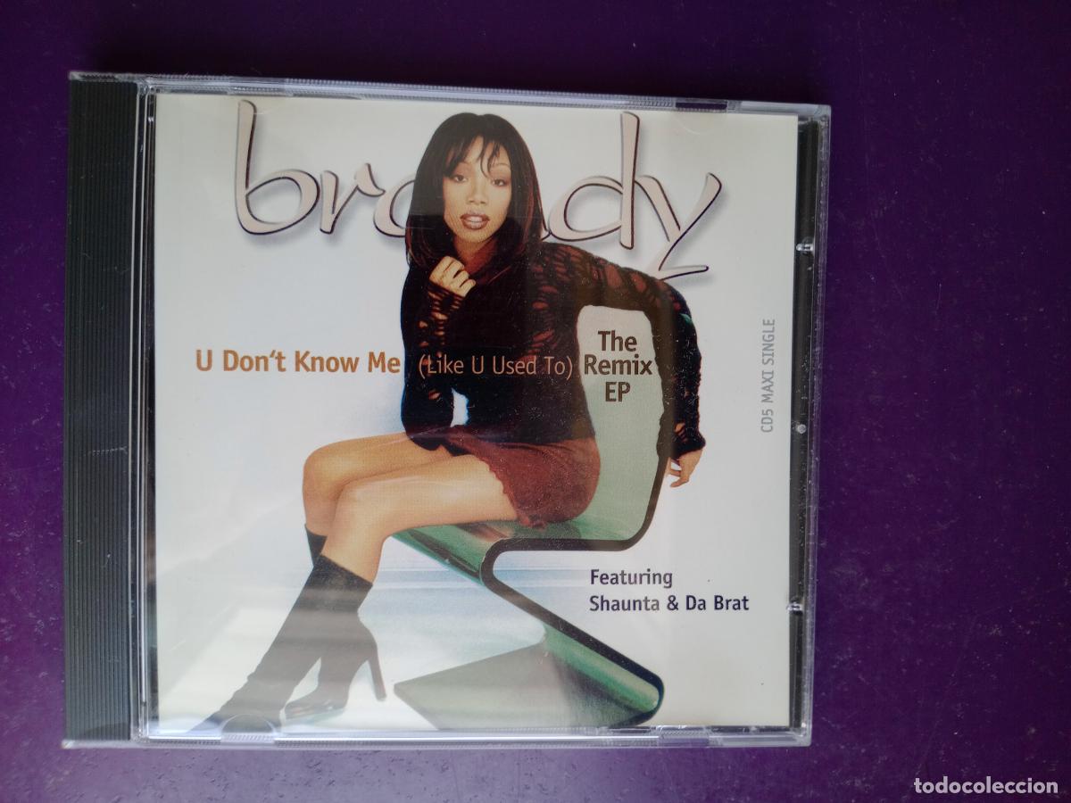 CDs de m&uacute;sica: Brandy + Shaunta & Da Brat &ndash; U Don't Know Me (The Remix EP) - CD ATLANTIC 1999 - FUNK