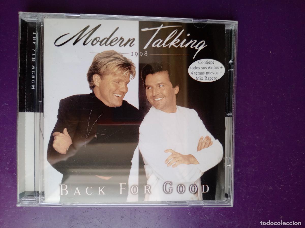 CDs de m&uacute;sica: Modern Talking &ndash; Back For Good - The 7th Album - CD HANSA 1998 - DISCO POP