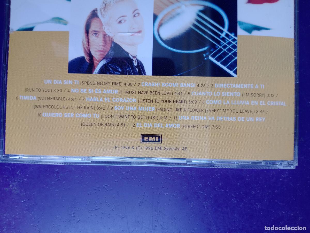 CDs de m&uacute;sica: Roxette &ndash; Baladas En Espa&ntilde;ol - CD EMI 1996 - DISCO POP - Foto 3