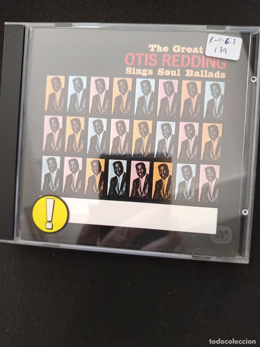CDs de m&uacute;sica: THE GREAT OTIS REDDING SINGS SOUL BALLADS