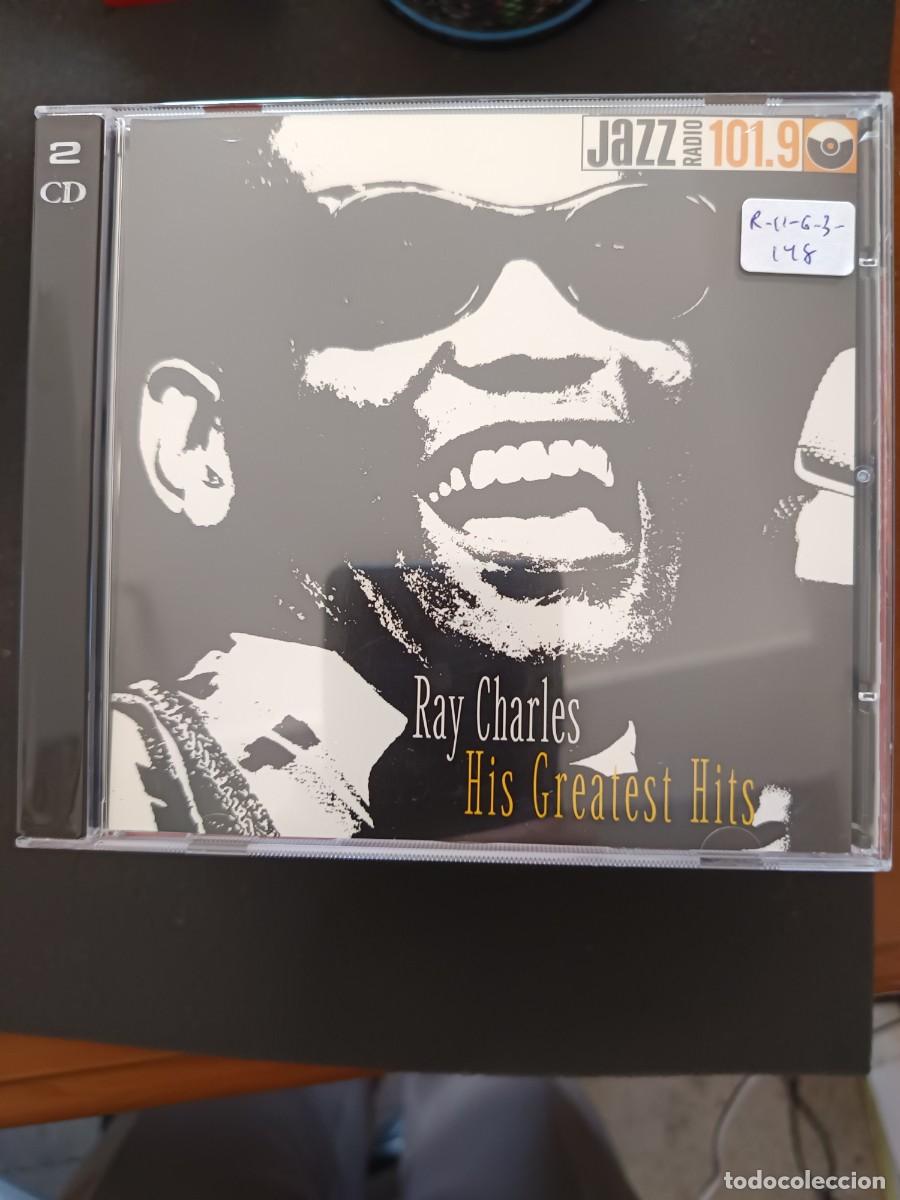 CDs de m&uacute;sica: 2 CD RAY CHARLES HIS GREATEST HITS 2 CD - Foto 1