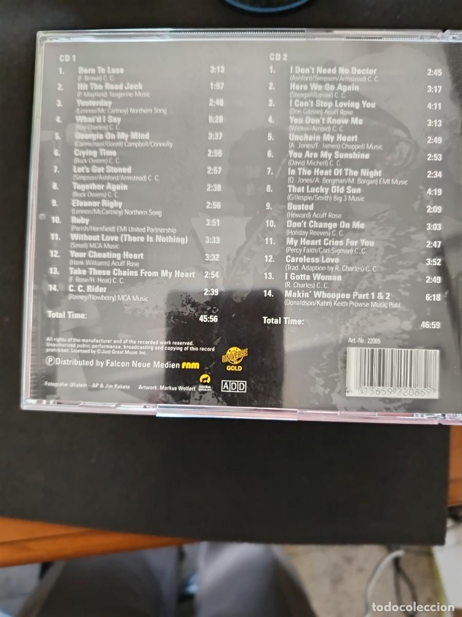 CDs de m&uacute;sica: 2 CD RAY CHARLES HIS GREATEST HITS 2 CD - Foto 2