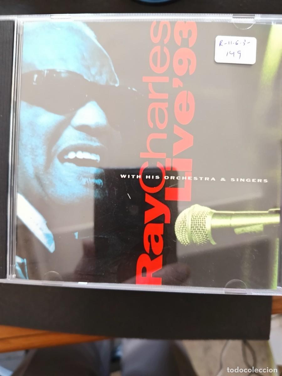 CDs de m&uacute;sica: RAY CHARLES LIVE '93 WITH HIS ORCHESTRA & SINGERS
