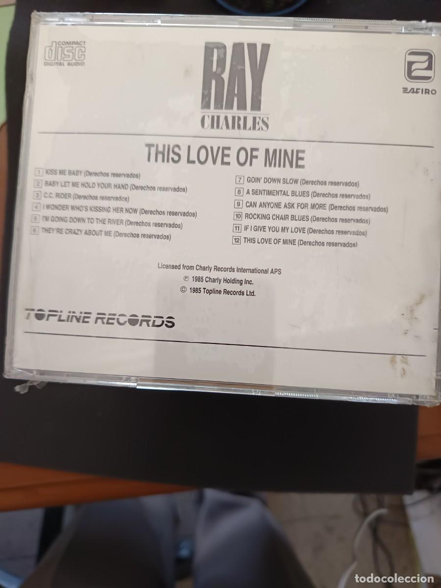 CDs de m&uacute;sica: RAY CHARLES THIS LOVE IS MINE - Foto 2
