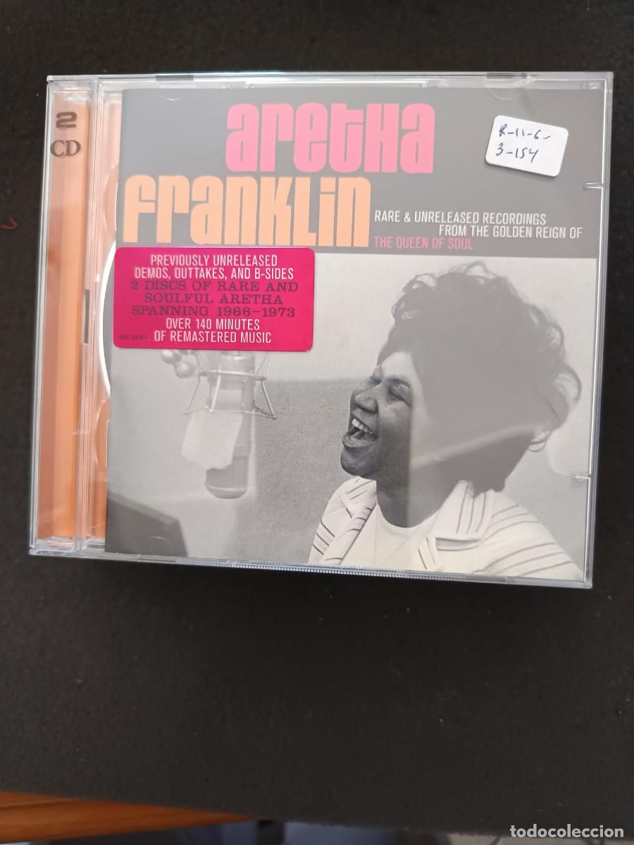 CDs de m&uacute;sica: 2 CD. ARETHA FRANKLIN. RARE & UNRELEASED RECORDINGS FROM THE GOLDEN REIGN OF THE QUEEN OF SOUL