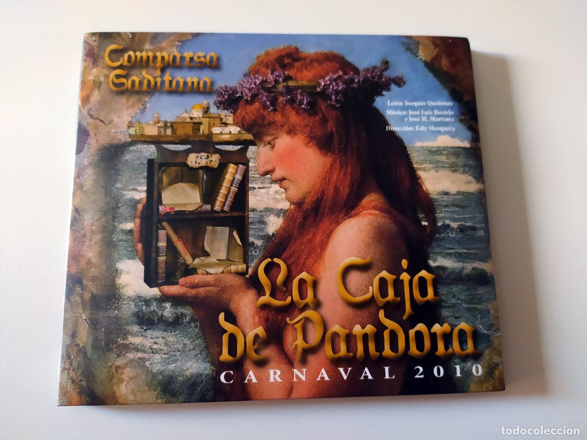 CDs de m&uacute;sica: CARNAVAL DE CADIZ 2009 - CD COMPARSA LA CAJA DE PANDORA (QUI&Ntilde;ONES, BUSTELO)