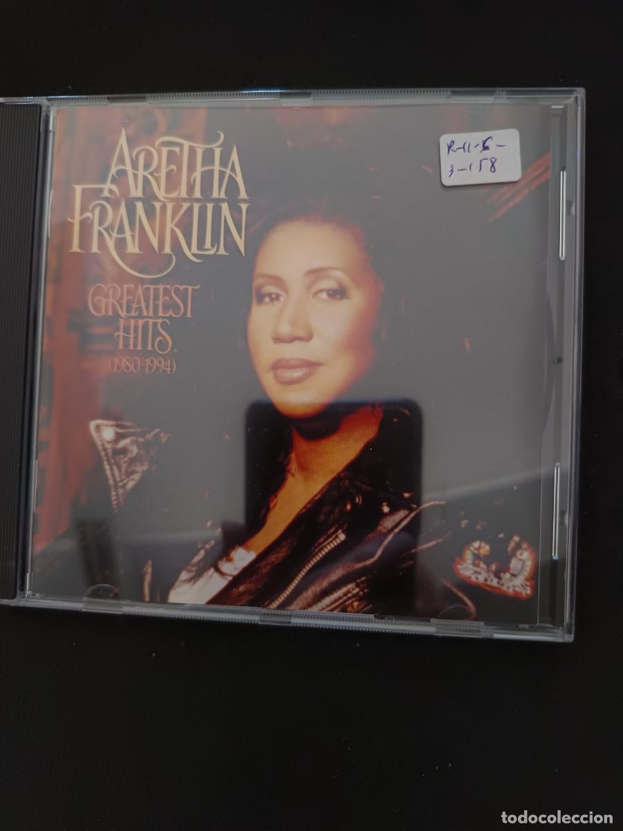 CDs de m&uacute;sica: ARETHA FRANKLIN. greatest hits. (1980-1994)